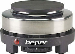 Beper Επιτραπέζια Εστία Εμαγιέ Μονή Inox