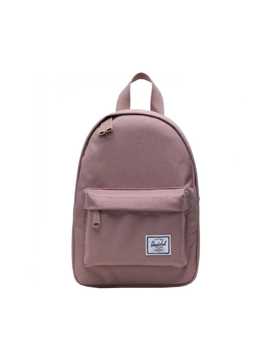 Herschel Classic Mini Weiblich Stoff Rucksack Rosa 6.5Es