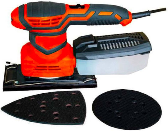 Kraft & Dele KD3063 Έκκεντρο Τριβείο 1200W με Ρύθμιση Ταχύτητας και με Σύστημα Αναρρόφησης