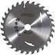 Kraft & Dele Δίσκος Κοπής Ξύλου με 24 Δόντια 230mm