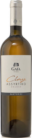 Gaia Wines Κρασί Clay Orange Ασύρτικο Λευκό Ξηρό Σαντορίνης 750ml