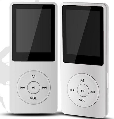 Naxius MP-10 MP4 Player με Οθόνη TFT 1.8" White Λευκό