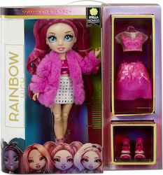 MGA Entertainment Fashion Stella Monroe Puppe Regenbogen High für 6++ Jahre 28cm.