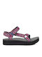 Teva Midform Universal Women's Flat Sandals Sporty Flatforms In Purple Colour