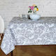 Ilis Home Themis Cotton & Polyester Tablecloth Γκρι 140x220cm