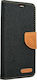 Canvas Book Υφασμάτινο Μαύρο (Galaxy A32 5G)