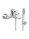 Ideal Standard Connect Air Mixing Bathtub Shower Faucet Silver