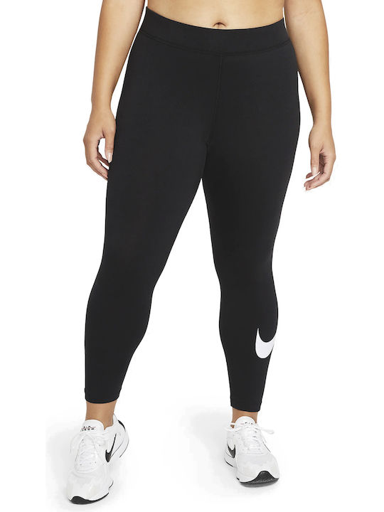 Nike Sportswear Essential Training Γυναικείο Cropped Κολάν Μαύρο