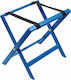Wooden Foldable Hotel Luggage Rack Blue with Dimensions 60x38xHeight 49cm Foldable