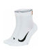 Nike Multiplier Max Κάλτσες για Τέννις Λευκές 2 Ζεύγη
