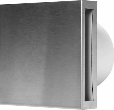 Europlast Wall-mounted Ventilator Bathroom 125mm Inox