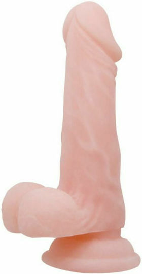 Baile Super Realistic Dildo Realistisches Dildo mit Hoden und Saugnapf Flesh 16.5cm
