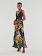 Desigual Creta Summer Maxi Dress Black