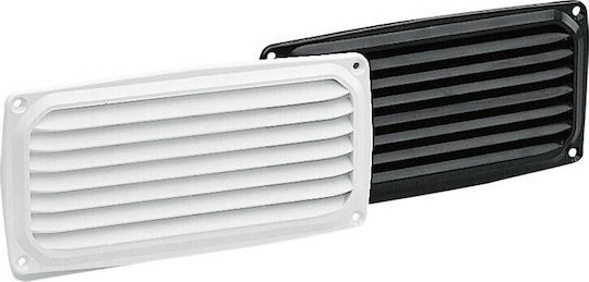 Lalizas Boat Air Duct Louver 200x100mm White