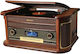 Roadstar HIF-1996D+BT Turntables with Preamp and Built-in Speakers Brown
