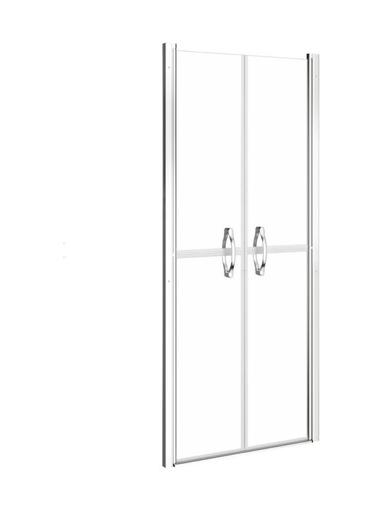 vidaXL Διαχωριστικό Ντουζιέρας με Ανοιγόμενη Πόρτα 71x190cm