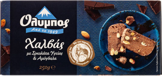 Olympos Halva Σοκολάτα Υγείας & Αμύγδαλα 250gr