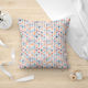 Lino Home Decorative Pillow Case Turqueta Made of 100% Cotton 401 Pink 45x45 cm