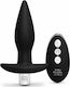 Fifty Shades of Grey Relentless Vibrations Butt Plug Anal Plug mit kabelloser Funktion und Vibration Black 13cm