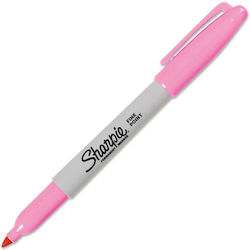 Sharpie Фин Маркер Постоянен Розов 1мм Sharpie Фин Маркер Постоянен Розов 1мм