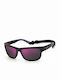 Polaroid PLD7031/S Men's Sunglasses with Black Plastic Frame and Purple Polarized Mirror Lens PLD7031/S 5F3/AI