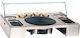 Karamco Icm400b Commercial Crepe Maker Electric 3kW with Stove Diameter 40cm