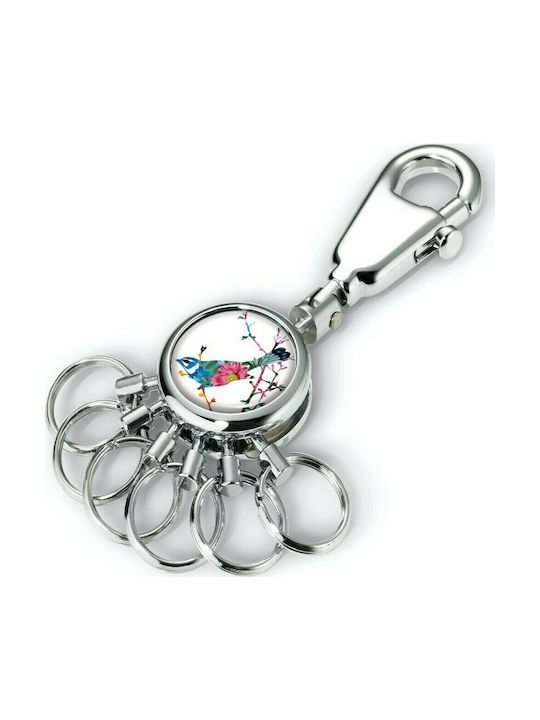 Troika Keychain Birdie Metallic