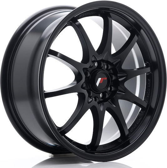 Japan Racing Wheels Car Aluminium Wheel JR5 17"x7.5" Matt Black