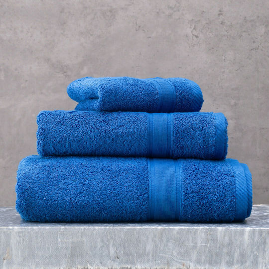 Rythmos Towel Set 5pcs Illusion Blue Weight 480gr/m²