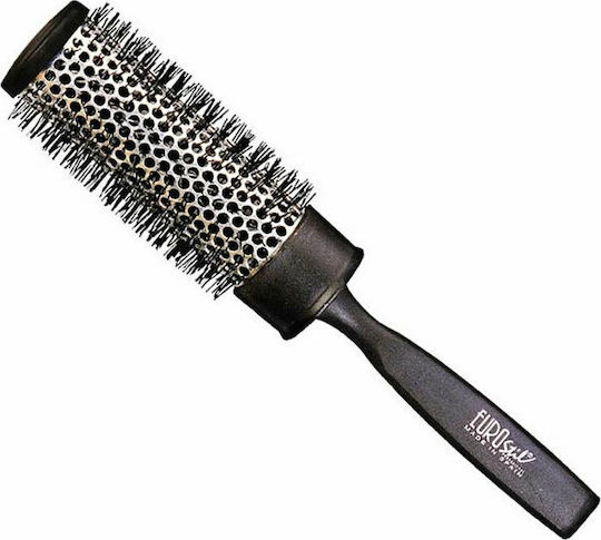 Eurostil Brush Hair for Straightening Black 42mm