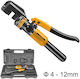 Ingco Foarfecă de tăiat țevi Foarfecă Cutter de metal hidraulic 45kN HHSC0112