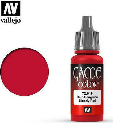 Acrylicos Vallejo Game Color Culoare Modelism Bloody Red 17ml 72.010