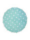 Nef-Nef Homeware Deco Time Παιδικό Χαλί Βαμβακερό Γαλάζιο Στρογγυλό με Διάμετρο 120cm
