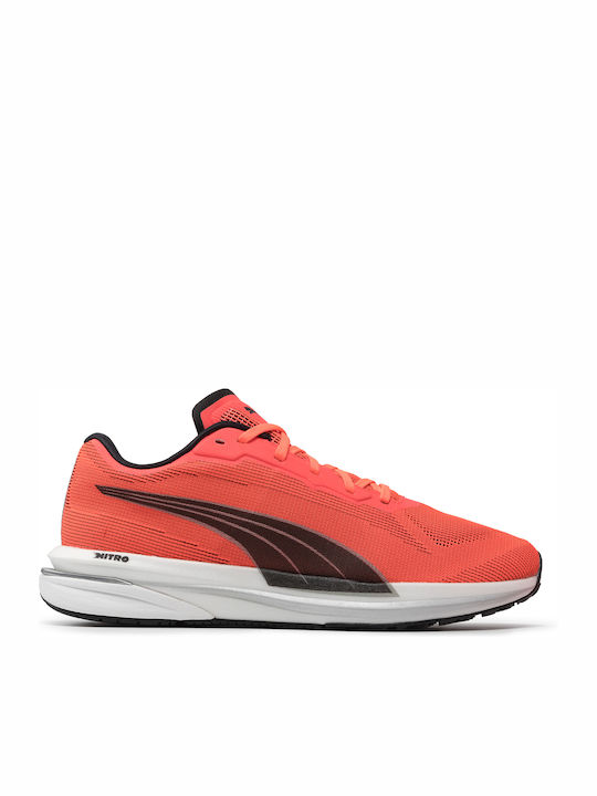 Puma Velocity Nitro Ανδρικά Αθλητικά Παπούτσια Running Κόκκινα