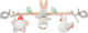 Fehn Chain for Crib and Stroller with Mirror Swan for 0++ Months