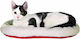 Trixie Cuddly Възглавница Котка Бял 47смx38см