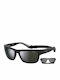 Polaroid Men's Sunglasses with Black Plastic Frame and Silver Polarized Mirror Lens PLD7031/S BSC/EX