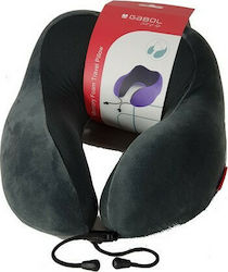 Gabol Travel Pillow Memory Foam Gray