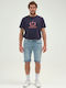 Men's Shorts Jeans Light Blue