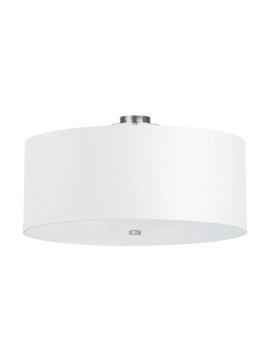 Sollux Otto 70 Modern Fabric Ceiling Light with...