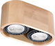 Sollux Basic 2 Double Spot with Socket GU10 in Brown Color