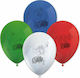 Set of 8 Balloons Latex Multicolour Avengers 28cm