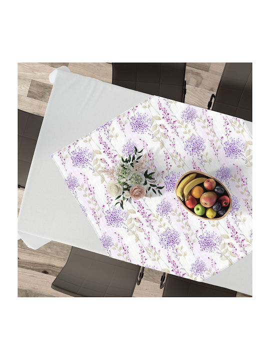 Lino Home Kariert Valquiria 501 Mauve 90x90cm