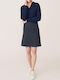 Gant Mini Skirt in Navy Blue color