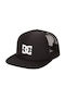 DC Gas Station Men's Snapback Trucker Cap Black