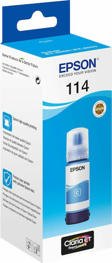 Epson 114 Original InkJet Printer Ink Cyan (C13T07B240)