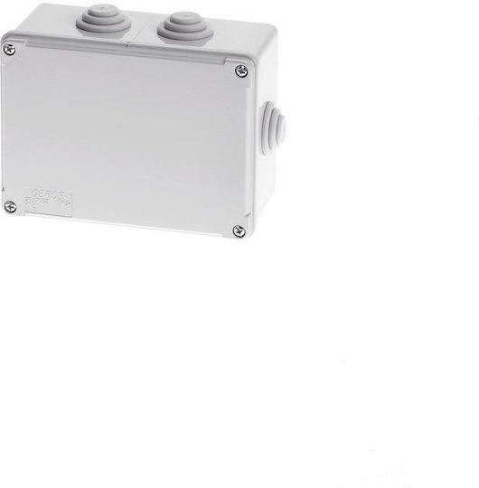 Aca Elektrisches Gehäuse für Außenmontage Verzweigung IP54 in Gray Farbe