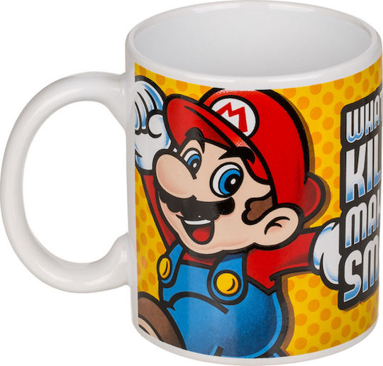 Out of the Blue Super Mario II Κούπα Κεραμική Πολύχρωμη 325ml Out of the Blue Super Mario II Κούπα Κεραμική Πολύχρωμη 325ml