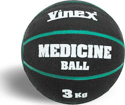 Vinex Linea Топка Медицина 3кг в Черен Цвят Vinex Linea Топка Медицина 3кг в Черен Цвят