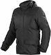 Nordcode Traffic Winter Herren Motorradjacke Wasserdicht Schwarz